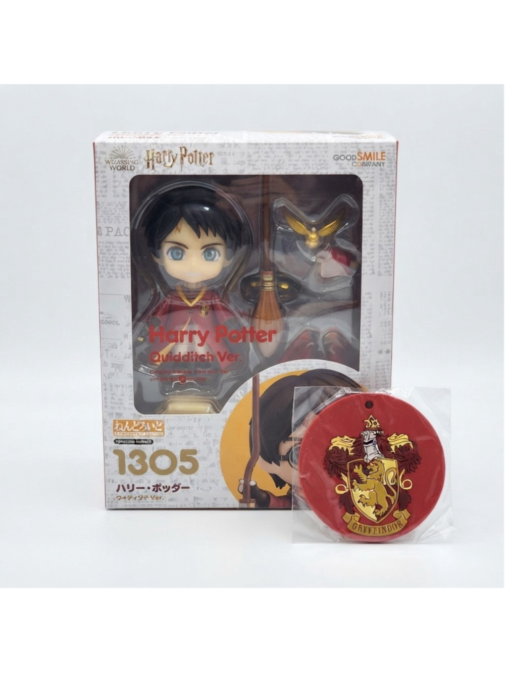 Authentic Good Smile Company Nendoroid 1305 Harry Potter Quidditch Ver. + Bonus